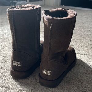 UGG Chocolate Suede Boots